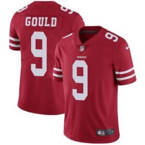 Nike San Francisco 49ers #9 Robbie Gould Red Team Color Stitched NFL Vapor Untouchable Limited Jersey