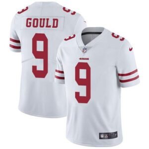 Nike San Francisco 49ers #9 Robbie Gould White Stitched NFL Vapor Untouchable Limited Jersey