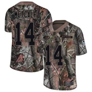 Nike Seahawks #14 D.K. Metcalf Camo Stitched NFL Limited Rush Realtree Jersey