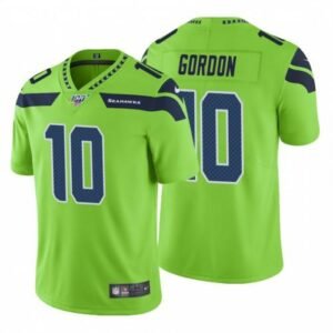 Nike Seattle Seahawks #10 Josh Gordon Green Vapor Rush Limited NFL 100 Jersey