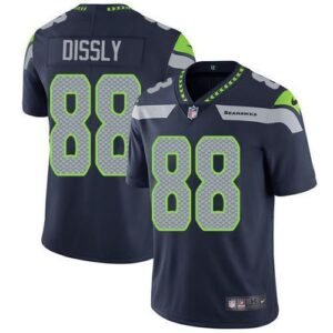 Nike Seattle Seahawks #88 Will Dissly Steel Blue Team Color Stitched NFL Vapor Untouchable Limited Jersey
