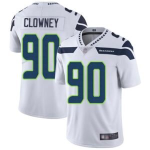Nike Seattle Seahawks #90 Jadeveon Clowney White Stitched NFL Vapor Untouchable Limited Jersey