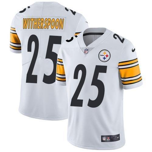 Nike Steelers #25 Ahkello Witherspoon White Stitched NFL Vapor Untouchable Limited Jersey