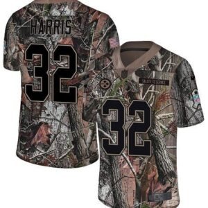Nike Steelers #32 Franco Harris Camo Stitched NFL Limited Rush Realtree Jersey