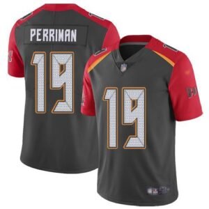 Nike Tampa Bay Buccaneers #19 Breshad Perriman Gray Stitched NFL Limited Inverted Legend Jersey