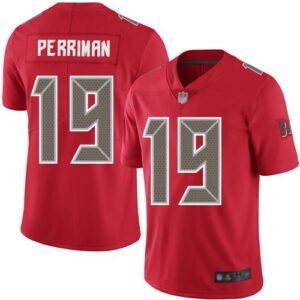 Nike Tampa Bay Buccaneers #19 Breshad Perriman Red Stitched NFL Limited Rush Jersey