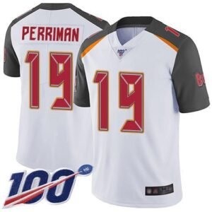 Nike Tampa Bay Buccaneers #19 Breshad Perriman White Stitched NFL 100th Season Vapor Limited Jersey