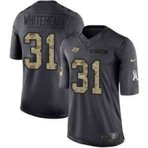 Nike Tampa Bay Buccaneers #31 Jordan Whitehead Black Stitched NFL Limited 2016 Salute to Service Jersey