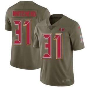 Nike Tampa Bay Buccaneers #31 Jordan Whitehead Olive Stitched NFL Limited 2017 Salute To Service Jersey