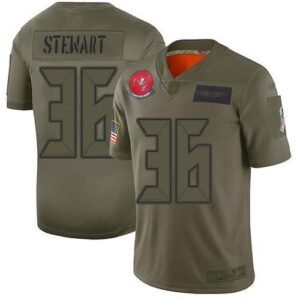 Nike Tampa Bay Buccaneers #36 M.J. Stewart Camo Stitched NFL Limited 2019 Salute To Service Jersey