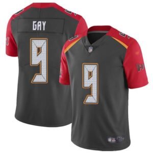 Nike Tampa Bay Buccaneers #9 Matt Gay Gray Stitched NFL Limited Inverted Legend Jersey