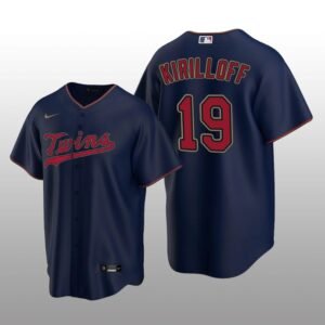 Nike Twins Alex Kirilloff Men’s Jersey Navy Alternate Replica