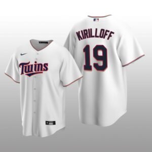 Nike Twins Alex Kirilloff Men’s Jersey White Home Replica