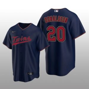 Nike Twins Josh Donaldson Men’s Jersey Navy Alternate Replica