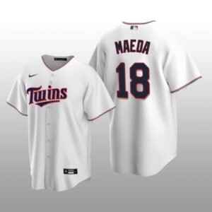 Nike Twins Kenta Maeda Men’s Jersey White Home Replica