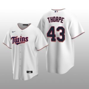 Nike Twins Lewis Thorpe Men’s Jersey White Home Replica