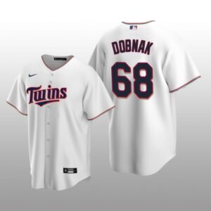 Nike Twins Randy Dobnak Men’s Jersey White Home Replica