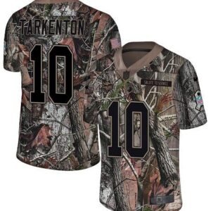 Nike Vikings #10 Fran Tarkenton Camo Stitched NFL Limited Rush Realtree Jersey