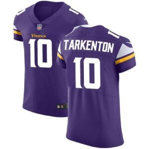 Nike Vikings #10 Fran Tarkenton Purple Team Color Stitched NFL Vapor Untouchable Elite Jersey