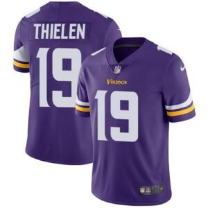 Nike Vikings #19 Adam Thielen Purple Team Color Stitched NFL Vapor Untouchable Limited Jersey