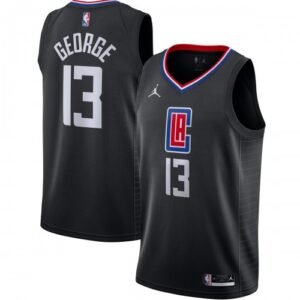 Paul George LA Clippers Jordan Brand Swingman Jersey – Statement Edition – Black