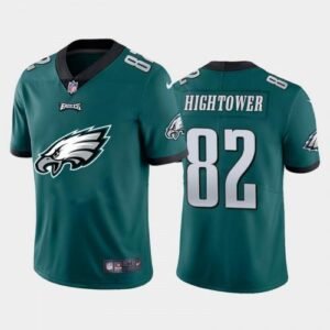 Philadelphia Philadelphia Eagles #82 John Hightower Green Nike Big Team Logo Vapor Limited NFL Jersey