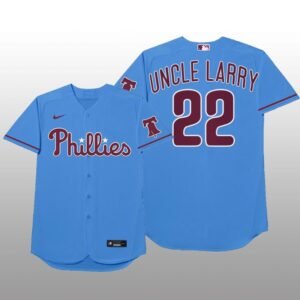 Philadelphia Phillies Andrew McCutchen MLB Players Weekend Nickname Light Blue Jersey