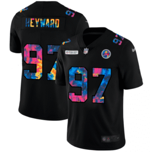 Pittsburgh Pittsburgh Steelers #97 Cameron Heyward Nike Multi-Color Black 2020 NFL Crucial Catch Vapor Untouchable Limited Jersey