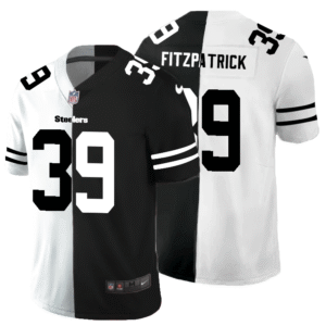 Pittsburgh Steelers #39 Minkah Fitzpatrick Black V White Peace Split Nike Vapor Untouchable Limited NFL Jersey