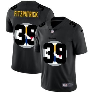 Pittsburgh Steelers #39 Minkah Fitzpatrick Nike Team Logo Dual Overlap Limited NFL Jersey Black