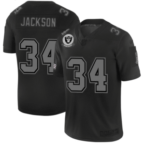 Raiders #34 Bo Jackson Nike Black 2019 Salute To Service Limited Stitched NFL Jersey
