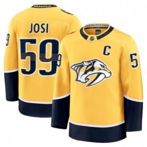 Roman Josi Nashville Predators Home Premium Jersey – Yellow