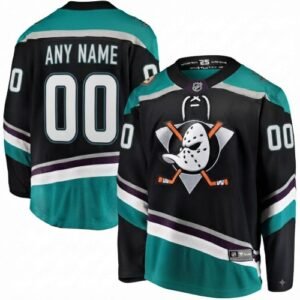 Ryan Getzlaf Men’s Anaheim Ducks Black Alternate Breakaway Custom Jersey