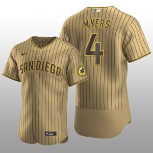 San Diego Padres Wil Myers Authentic Alternate Tan Brown Jersey