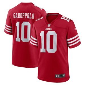 San Francisco 49ers #10 Jimmy Garoppolo Nike 2022 Player Game Jersey – Scarlet