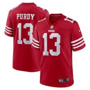 San Francisco 49ers #13 Brock Purdy Nike Player Game Jersey – Scarlet