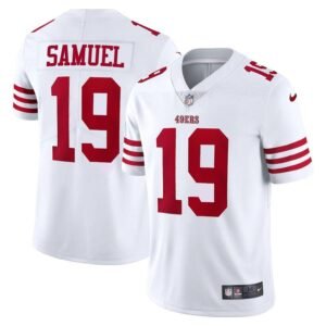 San Francisco 49ers #19 Deebo Samuel White Nike Men’s 2022-23 Limited Stitched NFL Vapor Untouchable Jersey