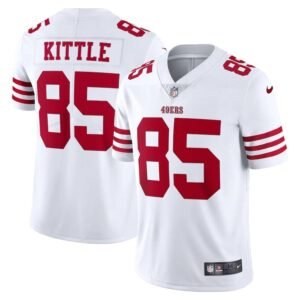 San Francisco 49ers #85 George Kittle White Nike Men’s 2022-23 Limited Stitched NFL Vapor Untouchable Jersey