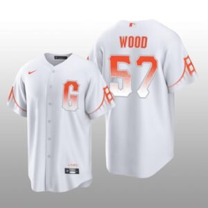 San Francisco Giants Alex Wood City Connect Replica White Jersey