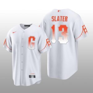 San Francisco Giants Austin Slater City Connect Replica White Jersey