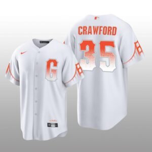 San Francisco Giants Brandon Crawford City Connect Replica White Jersey