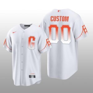 San Francisco Giants Custom City Connect Replica White Jersey