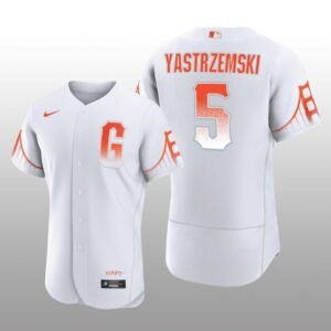 San Francisco Giants Mike Yastrzemski City Connect Authentic White Jersey