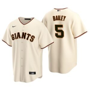 San Francisco Giants Patrick Bailey Cream 2020 MLB Draft Home Replica Jersey