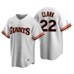 San Francisco Giants Will Clark White Cooperstown Collection Home Jersey
