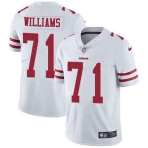 San Francisco San Francisco 49ers #71 Trent Williams White Men’s Stitched NFL Vapor Untouchable Limited Jersey Men’s