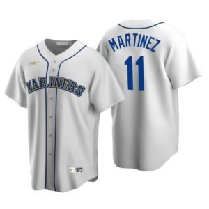 Seattle Mariners Edgar Martinez White Cooperstown Collection Home Jersey