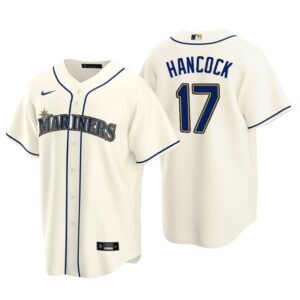Seattle Mariners Emerson Hancock Cream 2020 MLB Draft Alternate Team Replica Jersey