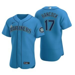 Seattle Mariners Emerson Hancock Royal Authentic 2020 MLB Draft Alternate Jersey