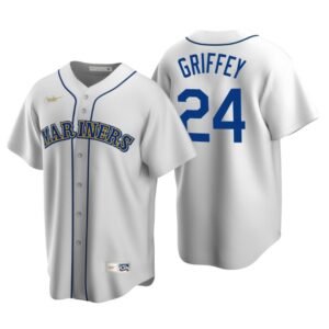 Seattle Mariners Ken Griffey Jr. White Cooperstown Collection Home Jersey
